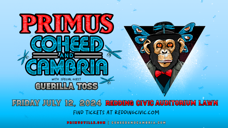 Primus along with Coheed And Cambris