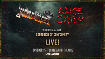 Judas Priest & Alice Cooper Live
